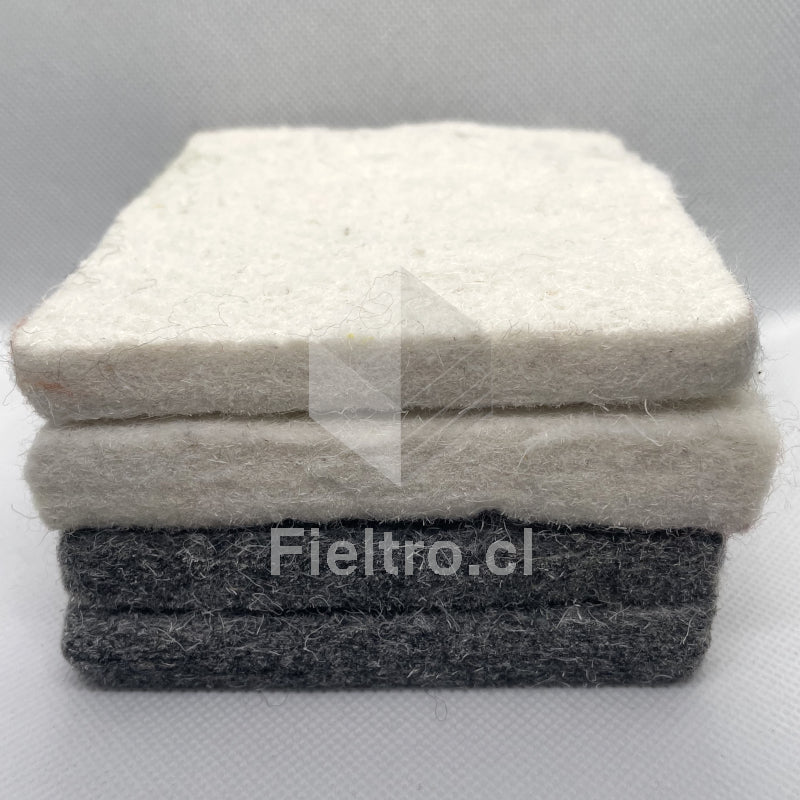 Fieltro de lana y poliéster
