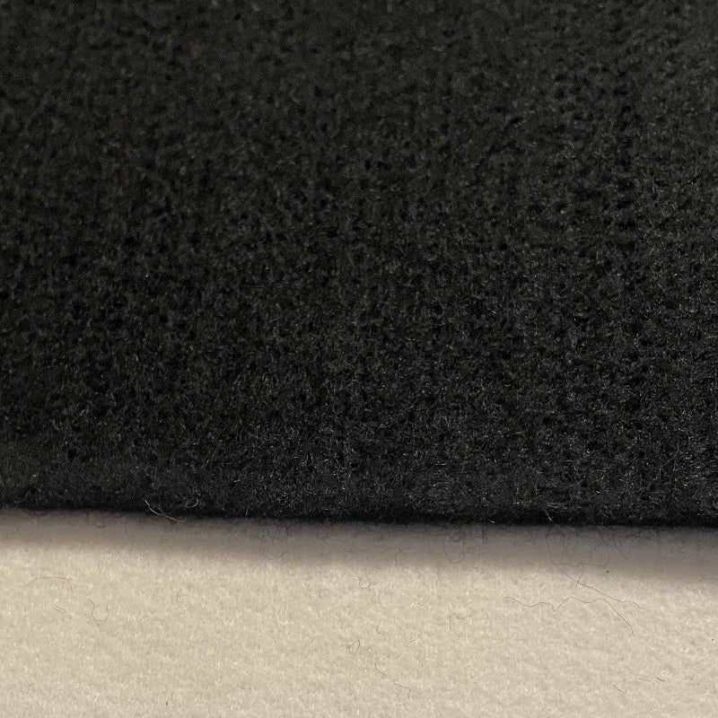 Fieltro Prensado De Poliéster Negro