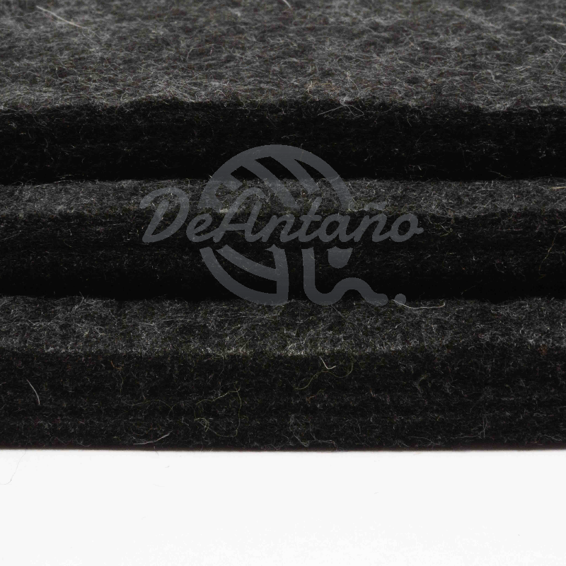 Fieltro Prensado De Poliéster Marengo