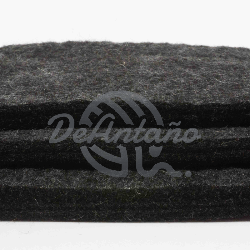 Fieltro Prensado De Poliéster Marengo