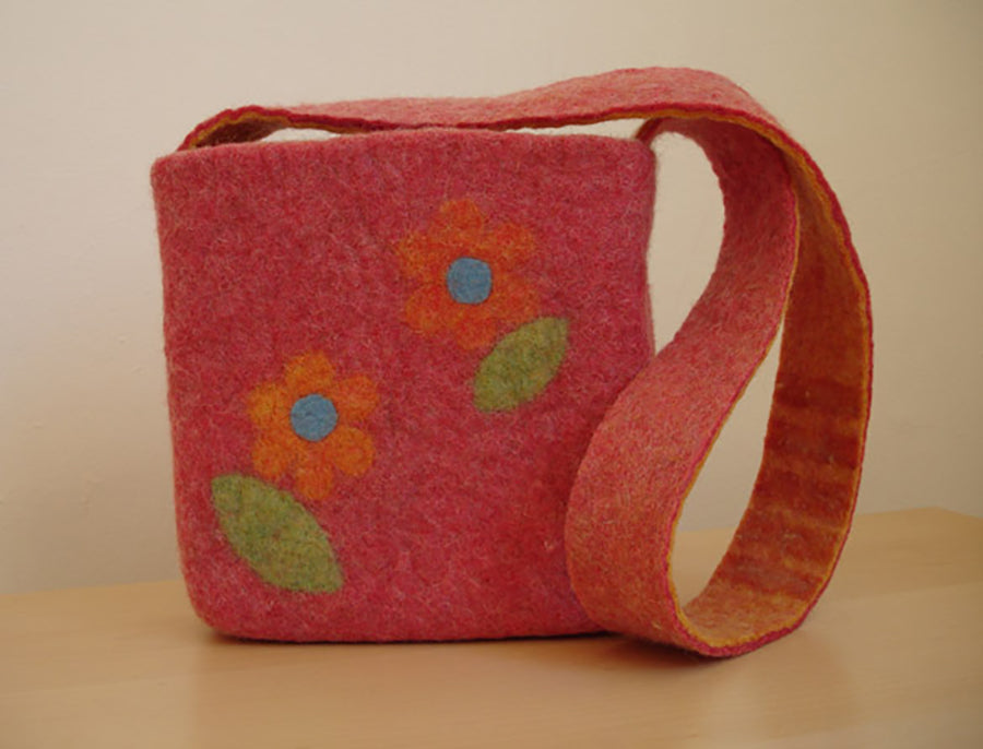 Bolso de fieltro