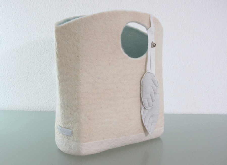 Bolso de fieltro